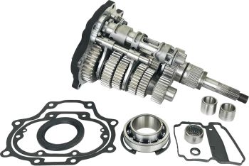 SUPER GEAR KIT FAT 6, 2017-2023 TOUR, 2018 SOFTAIL BLK