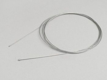 Universal inner cable -Ø=1,2mm x 2000mm, nipple Ø=3,0mm x 3mm- used as throttle cable - laid cable