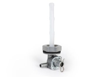 Fuel tap -BGM PRO Faster Flow V2.0- Vespa Wideframe GS150 (VS1-5) - also suitable for conversion to short fuel hose on Vespa Largeframe PX, Rally, Sprint