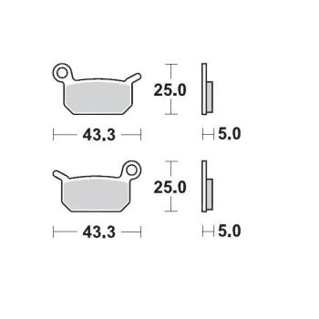 MM BRAKEPAD 094711