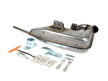 Exhaust -BGM PRO Clubman V4.0- Lambretta (1st series - 2nd series, 3rd series) - unpainted