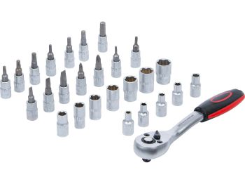 Socket wrench set 27-piece