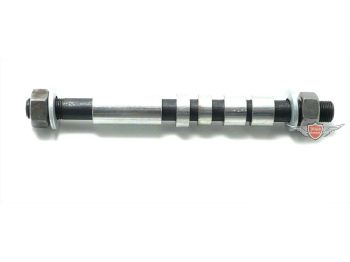 Axle front wheel Leleu wheel hub rim M12 x 165mm for Puch Maxi