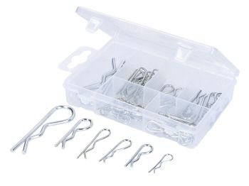 Spring cotter assortment 1.2 - 3.0 mm 48 pieces