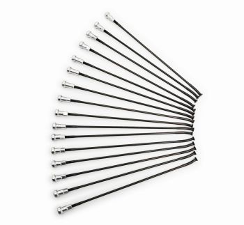 SPOKES 19 FR BK/SI 16PC