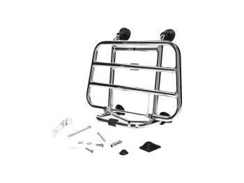 front luggage rack / carrier chromed for Vespa Primavera, Sprint 50-125cc (2013-)