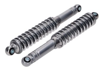 shock absorbers 310mm gray chrome for Zündapp GTS C 50 Sport