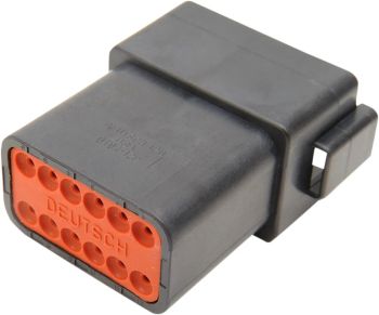 NAMZ RECEPTACLE,DEUTSCH,BLK 12