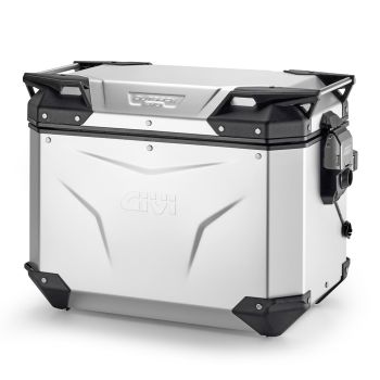 Givi Trekker Outback EVO Anodized Alu side-case Left 48ltr sold without lock