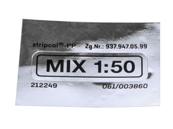 Tank sticker mix 1:50 chrome for Hercules K 125 180 BW