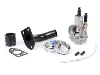 Intake manifold set with carburettor -BGM PRO Ø24mm Polini CP23- Vespa GS150 (VS2-VS5), GS2 (VD1TS), GS3 (VD2TS)