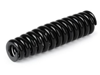 Front shock absorber spring -BGM ORIGINAL, l=165mm- Vespa Rally180 (VSD1T), Rally200 (VSE1T), Sprint150 (VLB1T), TS125 (VNL3T), GT125 (VNL2T), GTR125 (VNL2T), Super - black