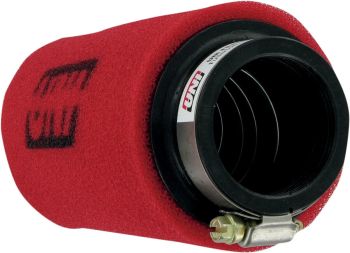 Õhufilter d. 44.5mm, pikkus 152mm, sirge UNI POD, kahe kihiline