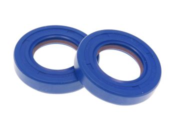 crankshaft oil seal kit Polini FKM/PTFE for Derbi D50B0, EBE, EBS