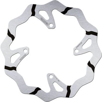 BRAKE DISC WAVE FIXED GROOVED
