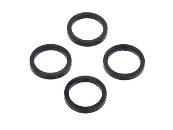 Fork headlight bracket rubber set 4 pieces for Hercules Prima MOGA