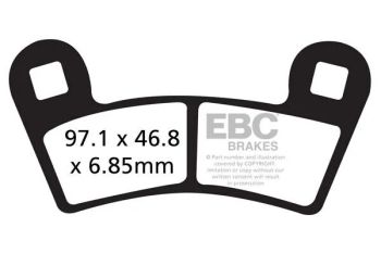 BRAKE PAD CARBON ENDURO