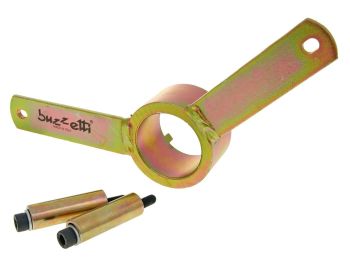 variator holder / blocking tool Buzzetti for 400-500cc Piaggio 4T
