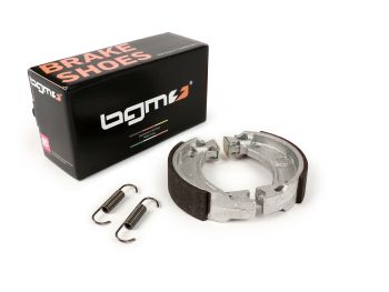 Brake shoes -BGM PRO Ø=110x25mm- YAMAHA BWs 50, Neos 50, Why, Axis, Slider, MBK Bosster 50, Ovetto 50, Flipper, Stunt, Forte, KEEWAY Flash, Focus, RY6, RY8, Matrix, F-Act, GENERIC Roc, Ideo, XOR, CPI Aragon, Oliver, Formula R, Popcorn, Hussar