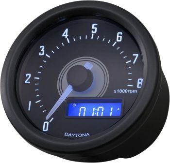 VELONA60 TACHOMETER 8000RPM BK