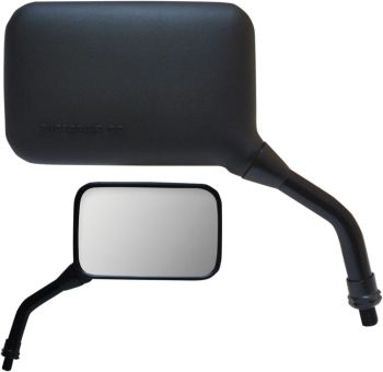 MIRROR PU AX BLK COMP RHY