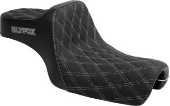 Highnoon Seat - Double Diamond - Silver Logo - XL