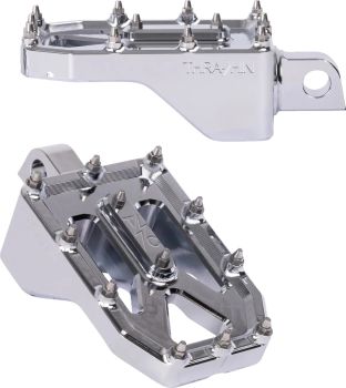 FOOTPEGS AGGRESSOR CHROME