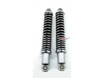 Shock absorber set chrome 320mm for Zündapp GTS C 50 Sport Type 517, 529, 530