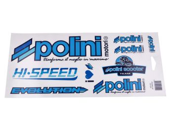 sticker set Polini Scooter Team