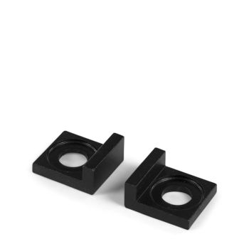 Tendeurs alu de chaine noir - ø15mm