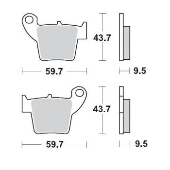MM BRAKEPAD 094312