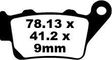 BRAKE PAD EBC FA213
