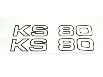 Sticker set side cover for Zündapp KS 80