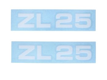 Sticker set white decor lettering Germany