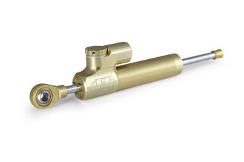 STEER DAMPER 75MM RSC GLD