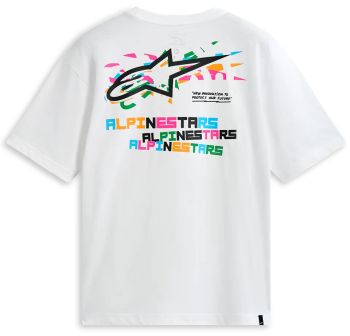 TEE SS CSF OVERSIZED WILD WHIT