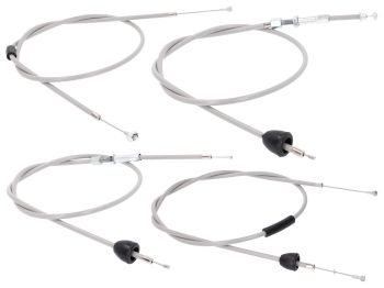 bowden cable set grey for Simson Schwalbe KR51/2
