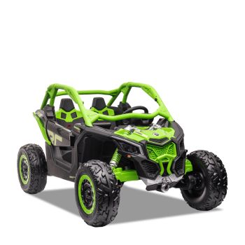 BUGGY LECTRIQUE ENFANT SMX CAN AM MAVERICK 24V VERT
