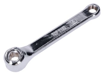 Pedal crank left square mount chrome for Velo Solex 3800, 4800