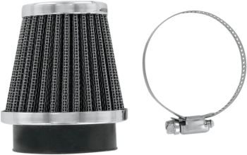 A-FLTR CHROME END 54MM