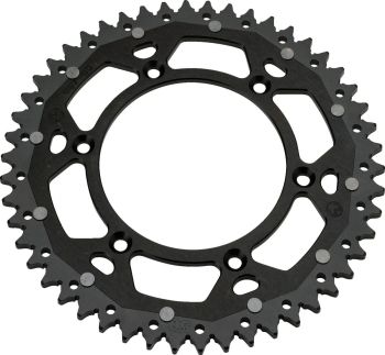 SPROCKET DUAL MSE HON 49T BLK