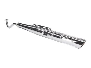 exhaust 22mm chromed OEM look for Puch Maxi 40km/h