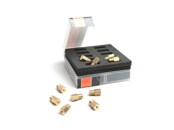 Main jet set -BGM PRO for Mikuni (type: 4/042) TM / TMX, Arreche 17.5 / 19 / 24 - (80-125) - (80-85-90-95-100-105-110-115-120-125)