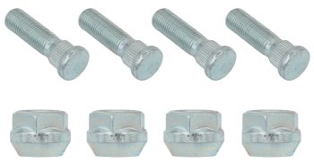 Bronco Bolt and Nut set for Wheelspacers 3/8"-24 x 42mm (4pcs)