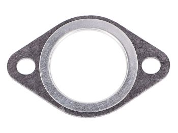 gasket exhaust outlet reinforced flat 22mm for Puch Maxi