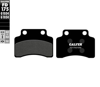 BRAKE PAD SCOOTER ORGANIC
