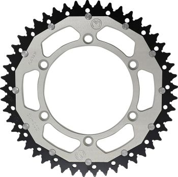 SPROCKET DUAL MSE SUZ 49T SILV