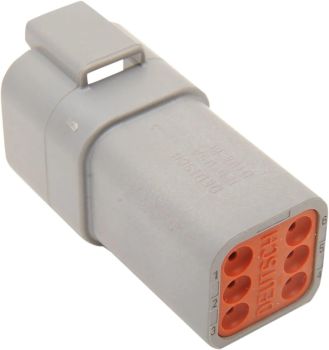 NAMZ RECEPTACLE,DEUTSCH,GREY 6