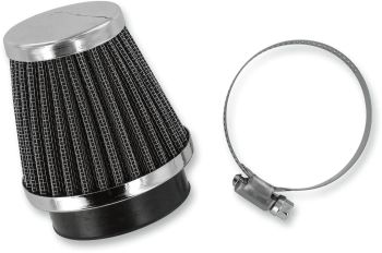A-FLTR CHROME END 52MM