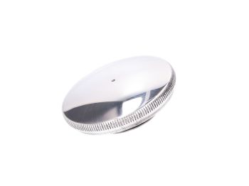 fuel tank cap aluminum polished (w/o lock) for Simson S50, S51, SR50, Schwalbe, Sperber, Spatz, Star